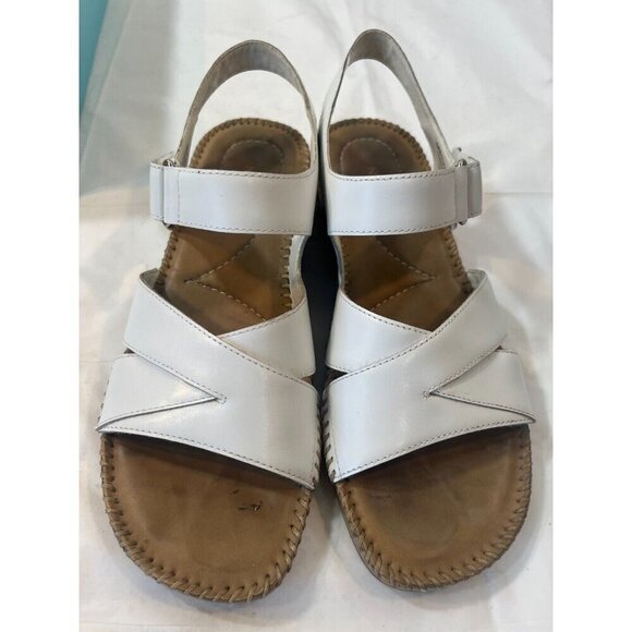 Naturalizer Sandals Strappy Sketch Slingback Comfort Shoe Womens sz 6.5 white - Picture 7 of 9